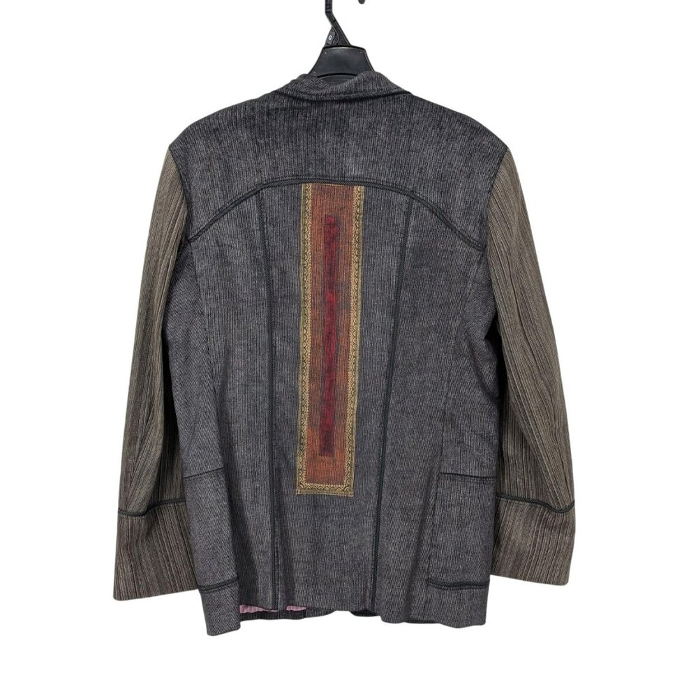 Man Save The Queen Button Up Blazer Men Size Xl C… - image 1